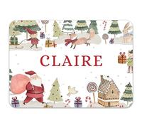Paper Themes Personalised Christmas Placemats (Santa is Coming)
