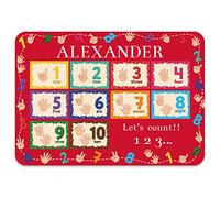 Paper Themes Personalised Educational Placemats For Children (Counting Fingers)