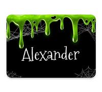Paper Themes Personalised Halloween Placemat for Kids (Slime)