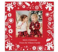 Paper Themes Personalised Photo Upload Christmas Card Packs (Christmas Bells 6pk)