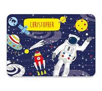 Paper Themes Personalised Placemats for Kids Childrens Named Table Mat - Space Walk