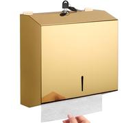 Paper Towel Dispenser Wall Mount Commercial, C Fold Multifold Hand Paper Towel Dispenser, Stainless Steel Tissue Holder