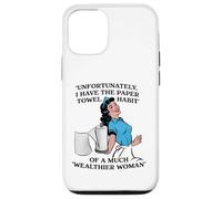 Paper Towel Habit Funny Retro Housewife Case for iPhone 12/12 Pro