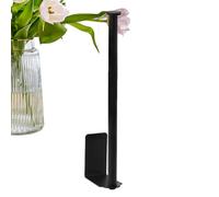 Paper Towel Holder Countertop - Metal Kitchen Roll Stand, Multifunctional Napkin Organizer, Wall Mounted Non Drill Adhesive Hanger | Suitable Bathroom Hat Storage Holder Strong Support Home Offices