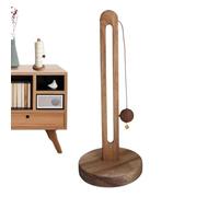 Paper Towel Holder Countertop Wood | Kitchen Paper Hanger Rack | Toilet Tissue Storage Holder for Hair Bands Cling Film Dishcloths