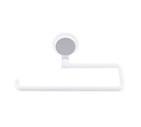 Paper Towel Holder, No-Drilling Suction Cup Toilet Paper Roll Holder Wall Mounted Bathroom Tissue Rack Bathroom Kitchen Roll Rack Storage Holder for Bathroom Kitchen