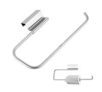 Paper Towel Holder, Stainless Steel Kitchen Roll Holder Under Cabinet, Waterproof Reusable Wall Mounted Under Counter Kitchen Roll Paper Holder No Drilling For Bathroom Laundry Sink Indoor