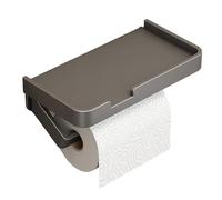 Paper Towel Holder Wall,Kitchen Paper Holder Rack | Wall Mounted Bathroom Tissue Roll Rack, Kitchen Paper Holder Rack With Storage Shelf For Bathroom Kitchen