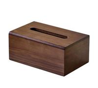 Paper Towels Dispenser Solid Wood Walnut Tissue Box Minimalist Light Luxury Home Decoration Pottery Barn Decor(S)