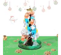 Paper Tree with Magic Flowers for Planting Water, Magic Christmas Tree, Presents Novelty Kits for Kids, Fun Educational & Party Toys, Christmas Tree Decoration