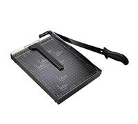 Paper Trimmer, 12" Metal Base A4 Paper Cutter Guillotine for Home Office, 10 Sheet Capacity