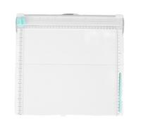 Paper Trimmer Scoring Board 36x34cm, Craft Paper Cutter and Folding Scorer, Quick Scoring Tool with Transparent Guide Ruler for Scrapbooking Envelope Making, Includes Sharply Blade