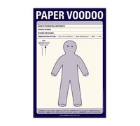 Paper Voodoo Pad by Knock Knock (2011) Mass Market Paperback