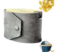 Paper wallet, quick money clip, practical wallet with magnetic closure, small luxury pocket purse, retro, trendy, mini wallet, men's slim wallet, gray