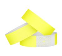 Paper Wristbands for Events, 100 pcs Waterproof Polypropylene Bracelets