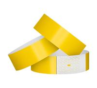 Paper Wristbands for Events, 100 pcs Waterproof Polypropylene Bracelets