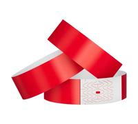 Paper Wristbands for Events, 100 pcs Waterproof Polypropylene Bracelets