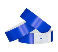 Paper Wristbands for Events, 100 pcs Waterproof Polypropylene Bracelets