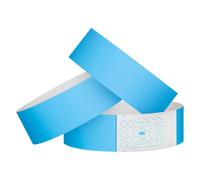 Paper Wristbands for Events, 100 pcs Waterproof Polypropylene Bracelets
