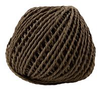Paper Yarn, thickness 2,5-3 mm, dark brown, 150 g (US IMPORT)