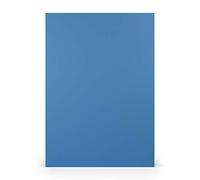 PAPERADO 25x construction paper DIN A4 steel blue ribbed royal blue 160 g/m² paper sheets craft paper in 29.7 x 21 cm painting, crafting & printing