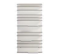 Paperback bookshelf Spectrum white 30x60 cm - SPECTRUM PAPERBACK 30X60