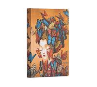 Paperblanks 12-Month Flexi Planners 2021 Madame Butterfly | Horizontal | Mini (95 × 140 mm)