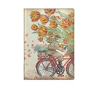 Paperblanks 12-Month Flexi Planners 2022 Holland Spring | Horizontal | Midi (125 × 175 mm), FG8034-3