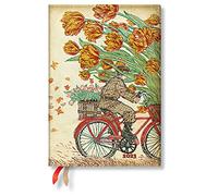 Paperblanks 12-Month Flexi Planners 2023 Holland Spring | Horizontal | Midi (125 × 175 mm)