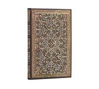 Paperblanks 12 Month Planners 2023 Restoration Verso Mini (95 × 140 mm), DE8549-2, Black