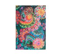 Paperblanks 13 Month Calendar 2025 Moonlight Mini Horizontal Elastic Band Closure