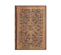 Paperblanks 18 Month Calendar 2025, Restoration, Midi, Horizontal, Elastic Band Closure