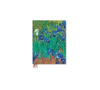 Paperblanks 18 Month Diaries 2023-2024 Van Gogh’s Irises | Vertical | Ultra (180 × 230 mm)