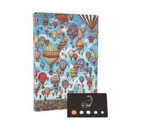 Paperblanks 2023 French Civil Diary Midi One Day Per Page + 1 Blumie Adhesive Index (Flexi, Turquoise Chronicles)