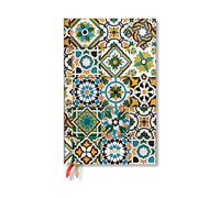 Paperblanks 2025 Weekly Planner Porto Portuguese Tiles 12-Month Maxi Horizontal Elastic Band 160 Pg 100 GSM