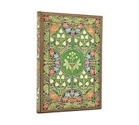 Paperblanks 2026 Blooming Poetry Blooming Poetry 12 Month Calendar Midi Horizontal Elastic Band Closure 160 Pg 100 GSM