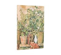Paperblanks 2026 Cezannes Terracotta Pots and Flowers, Cezannes Terracotta Pots and Flowers, 12 Month Calendar, Flexi, Maxi, Day Overview, Elastic Band Closure, 400 Pg, 80 GSM