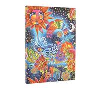 Paperblanks | 2026 Heavenly Magic | Unusual Creations | 12-Month Calendar Flexi | Midi | Horizontal | Elastic Band Closure | 176 Pg | 100 GSM