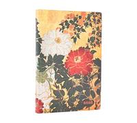 Paperblanks 2026 Natsu Rinpa Florals 12-Month Calendar Flexi Mini Horizontal Elastic Band Closure 176 Pg 100 GSM