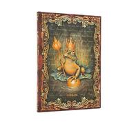Paperblanks 2026 The Brothers Grimm, Frog King, Fairy Tale Collection, 13-Month Calendar, Midi, Horizontal, Elastic Band Closure, 160 Pg, 100 GSM