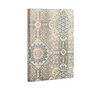 Ashta (Sacred Tibetan Textiles) Midi Lined Journal: Flexi softcover, 100 gsm, ribbon marker, memento pouch, book edge printing, no closure