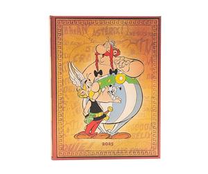Paperblanks Asterix & Obelix 12 Month Calendar 2025 Ultra Day Overview Elastic Band Closure