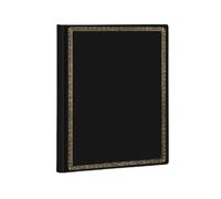 Black Edition Mini Lined Hardcover Journal (Elastic Band Closure)