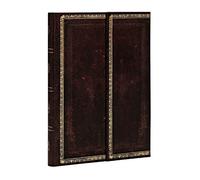 Paperblanks Black Moroccan (Old Leather Collection) Mini Lined Journa (Hardback)