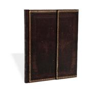 Paperblanks Black Moroccan Ultra Lined Hardcover Journal (Wrap Closur (Hardback)