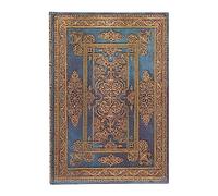Paperblanks - Blue Luxe Luxe Design Midi Lined Hardback Journal Ela - H245z