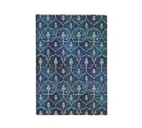 Paperblanks Hardcover Journal Blue Velvet – Lined – Midi (130 × 180 mm)
