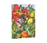 Paperblanks Butterfly Garden Midi Lined Softcover Flexi Journal (240 (Paperback)