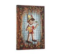 Paperblanks Carlo Collodi, Pinocchio (Fairy Tale Collection) Mini Lin (Hardback)