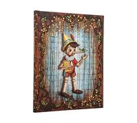 Carlo Collodi, Pinocchio (Fairy Tale Collection) Ultra Unlined Hardcover Journal (Elastic Band Closure)